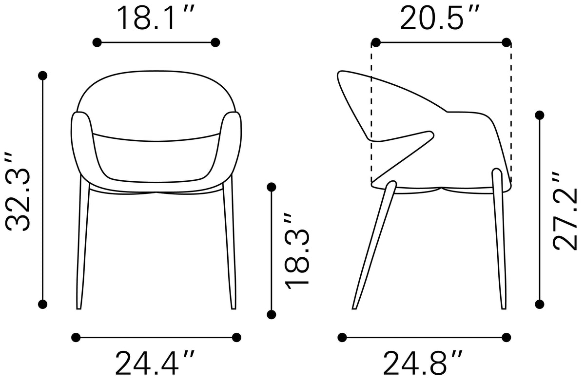 SILLA DE COMEDOR TUREN