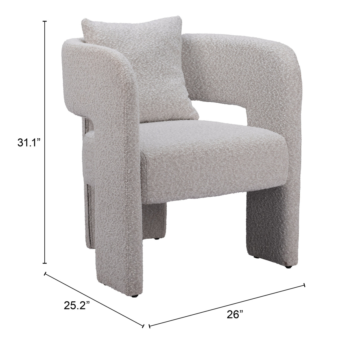 SILLA DE COMEDOR LUNAR
