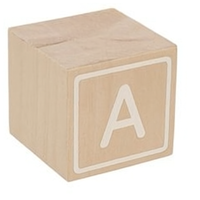 FIGURA DE CUBO LETRA A