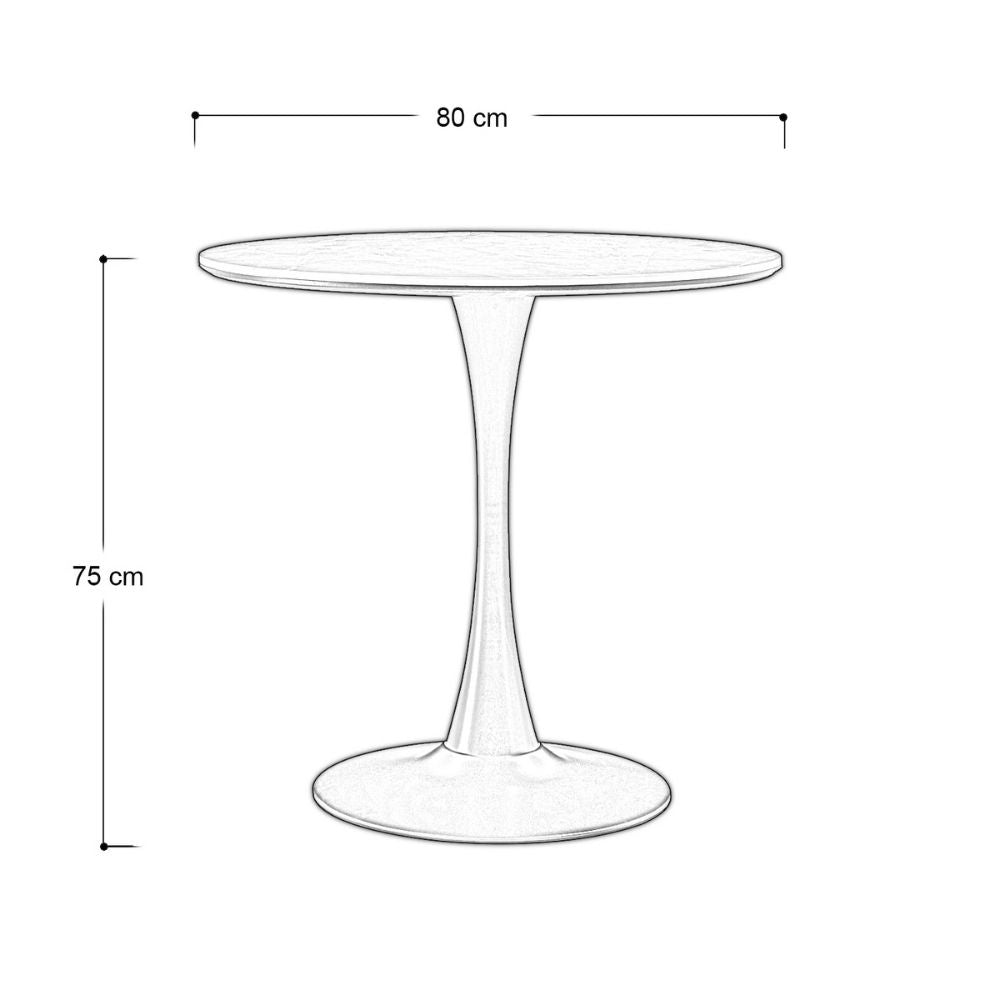 MESA OCASIONAL KÉRAN STONE GRIS