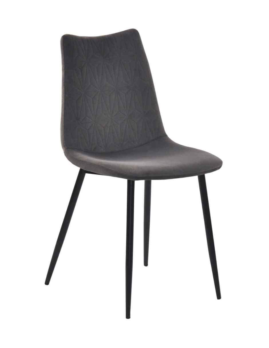 SILLA ÍVARA VELVET GRIS DISEÑO