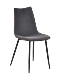 SILLA ÍVARA VELVET GRIS DISEÑO