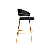 BANCO ÉLIONA VELVET NEGRO GOLD