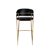 BANCO ÉLIONA VELVET NEGRO GOLD