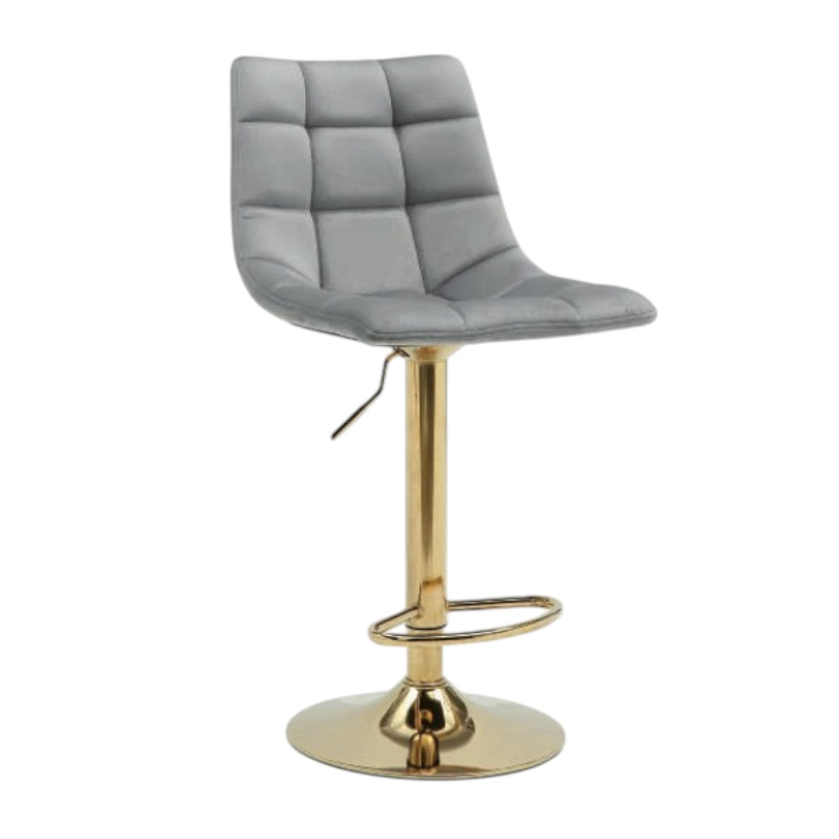 BANCO ÉRLAN  VELVET GRIS BASE GOLD