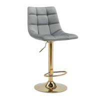 BANCO ÉRLAN  VELVET GRIS BASE GOLD