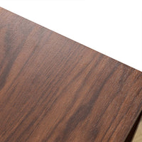 CREDENZA RAVENNA MODERNA NEGRO Y NOGAL