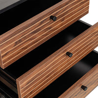 CREDENZA FERRARA NEGRO SOFISTICADO