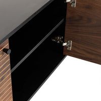 CREDENZA FERRARA NEGRO SOFISTICADO