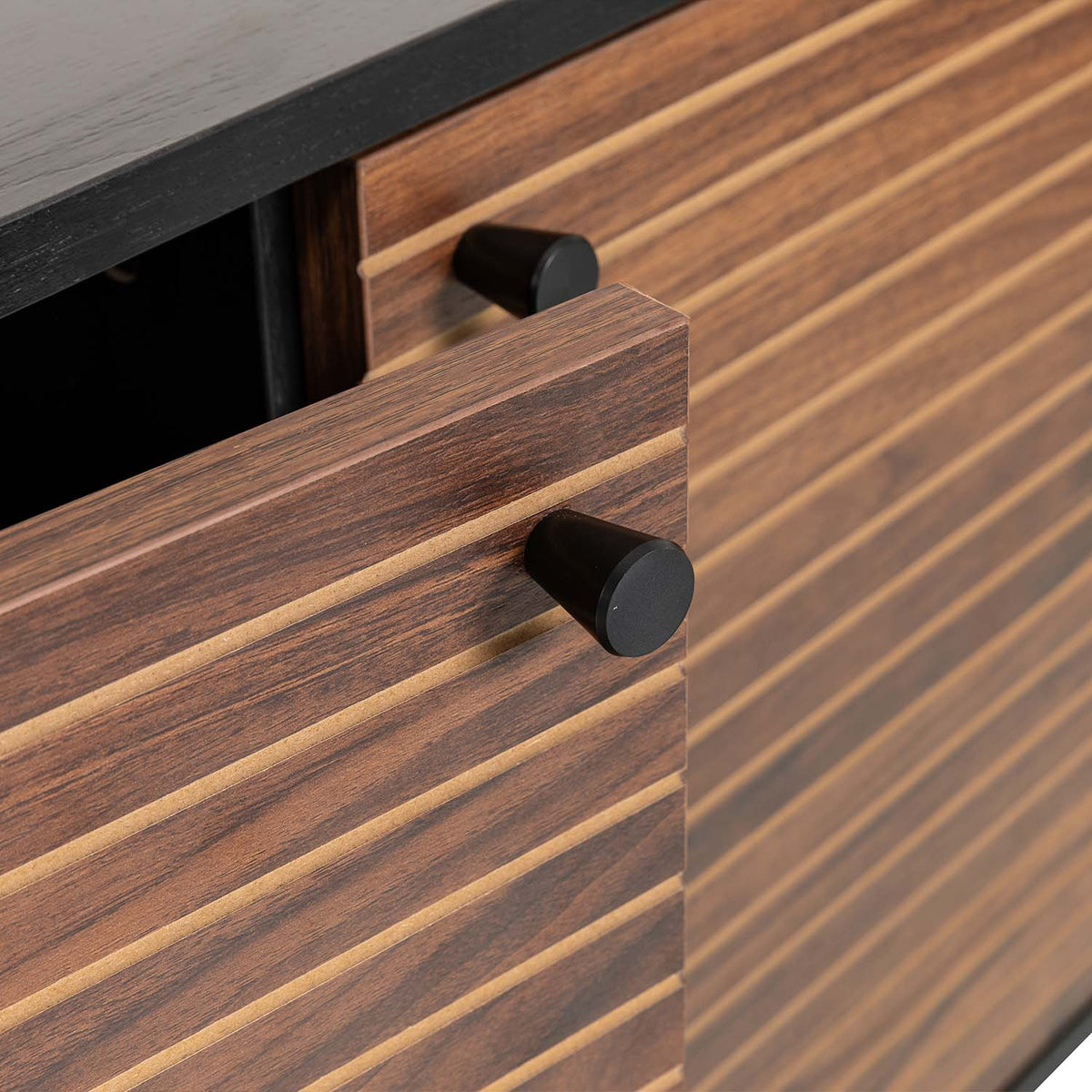 CREDENZA FERRARA NEGRO SOFISTICADO
