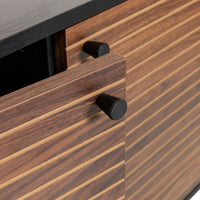 CREDENZA FERRARA NEGRO SOFISTICADO