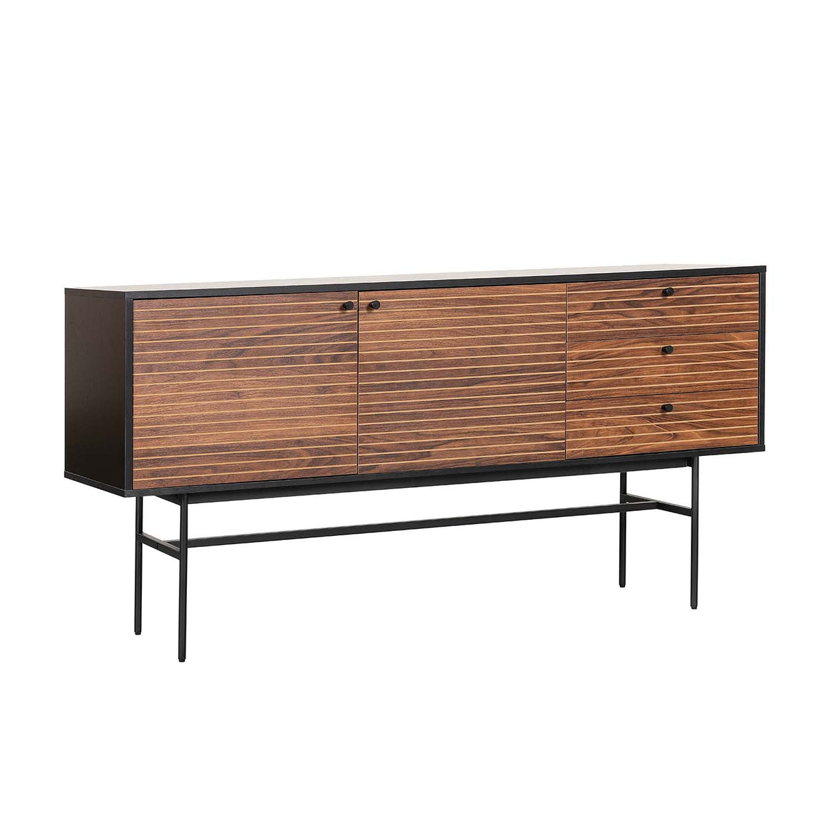 CREDENZA FERRARA NEGRO SOFISTICADO