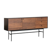 CREDENZA FERRARA NEGRO SOFISTICADO