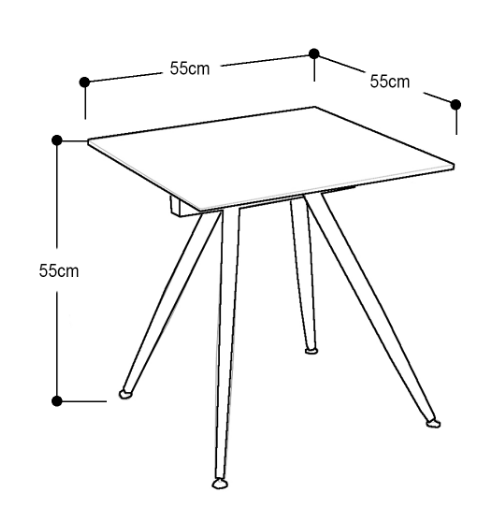 MESA LATERAL HAKOVO