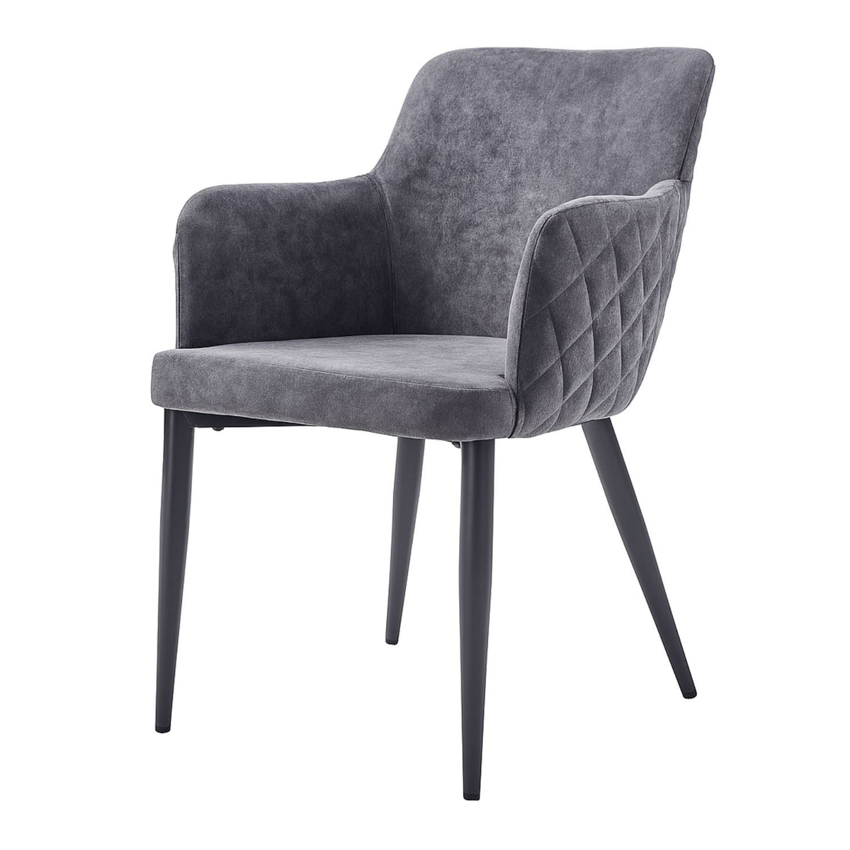 SILLA OCASIONAL DANTE TELA GRIS