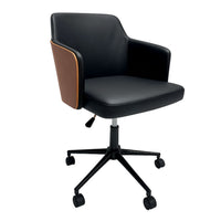 SILLA DE OFICINA CASTER BASE NEGRA
