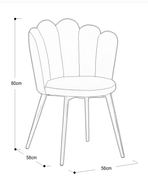 SILLA DUKESA VELVET