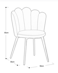 SILLA DUKESA VELVET