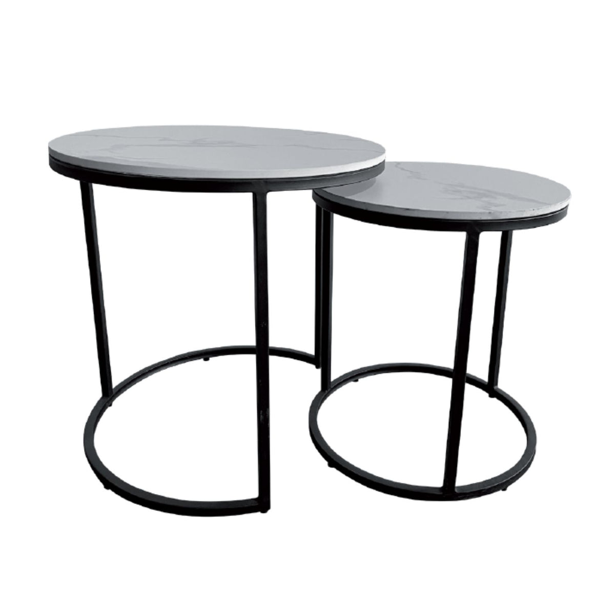 MESA OCASIONAL  STONE FLAVIUS SET 2 PIEZAS
