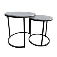 MESA OCASIONAL  STONE FLAVIUS SET 2 PIEZAS