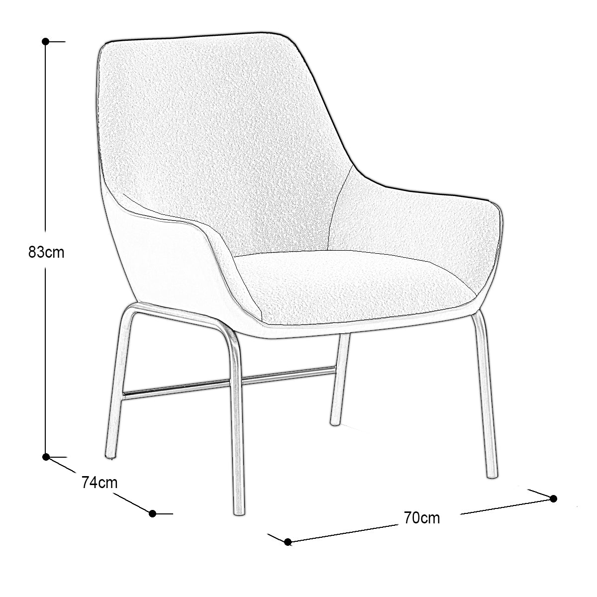 SILLON OCASIONAL ZARAGOZA
