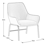 SILLON OCASIONAL ZARAGOZA