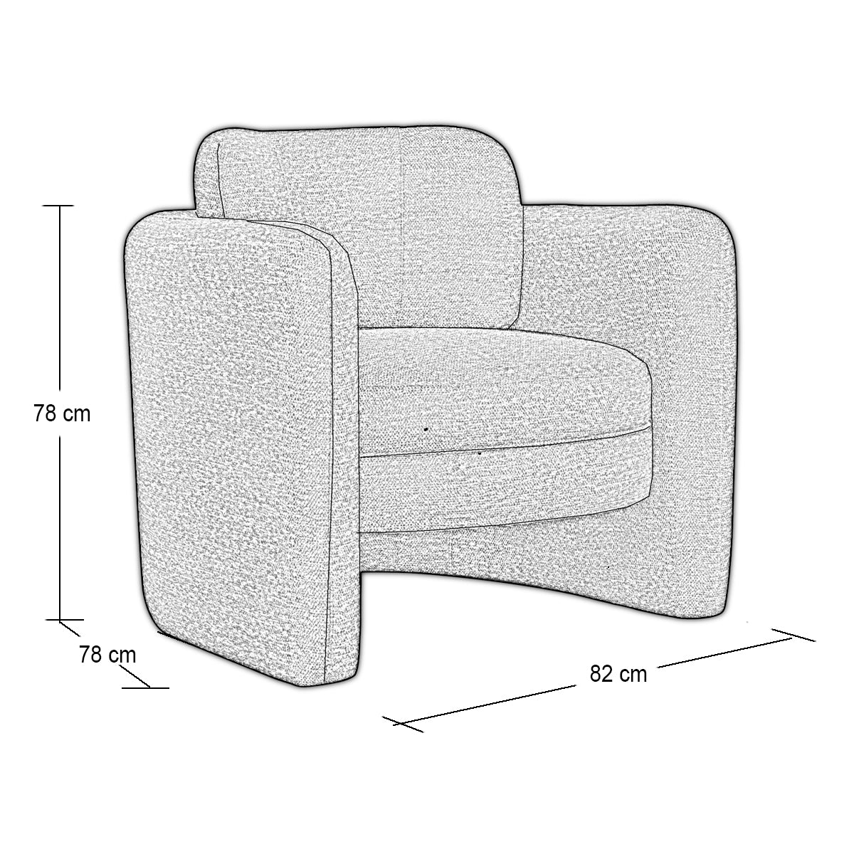 SILLON OCASIONAL JACA
