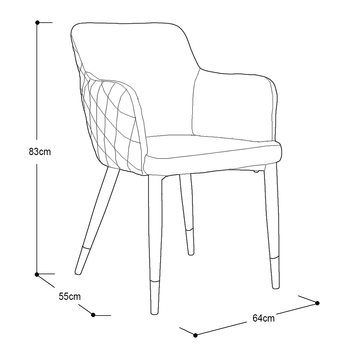SILLA OCASIONAL MARBELLA