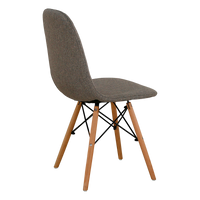 SILLA ÉVORA TELA GRIS NATURAL
