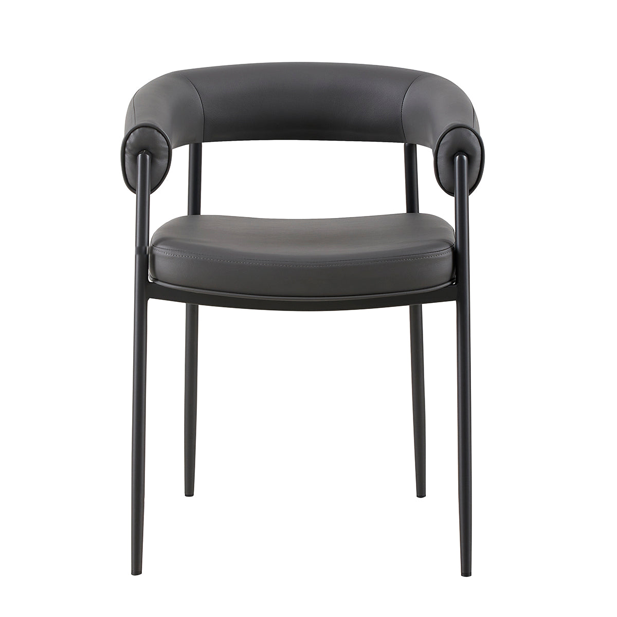 SILLA OCASIONAL ÁRIXA PU GRIS