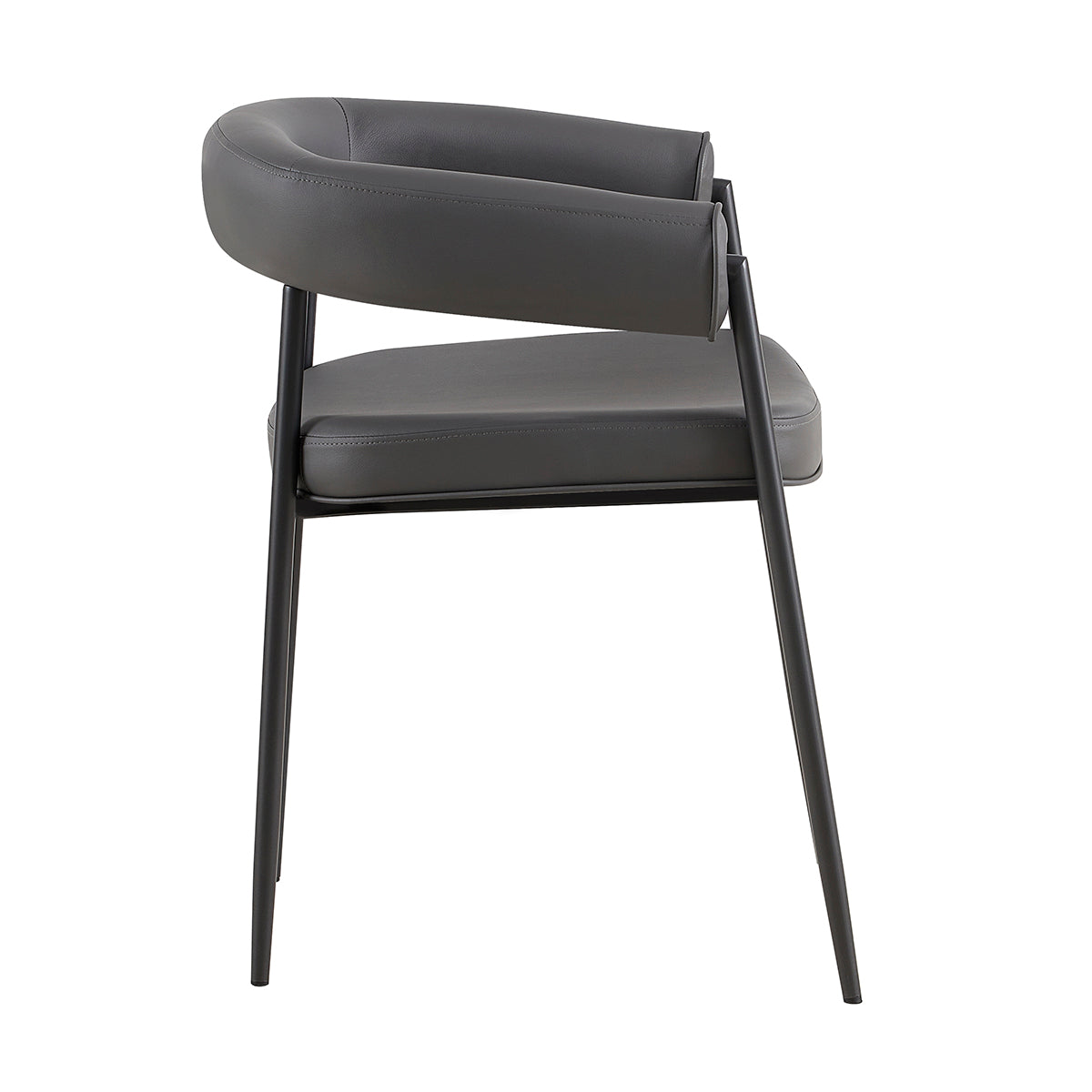 SILLA OCASIONAL ÁRIXA PU GRIS