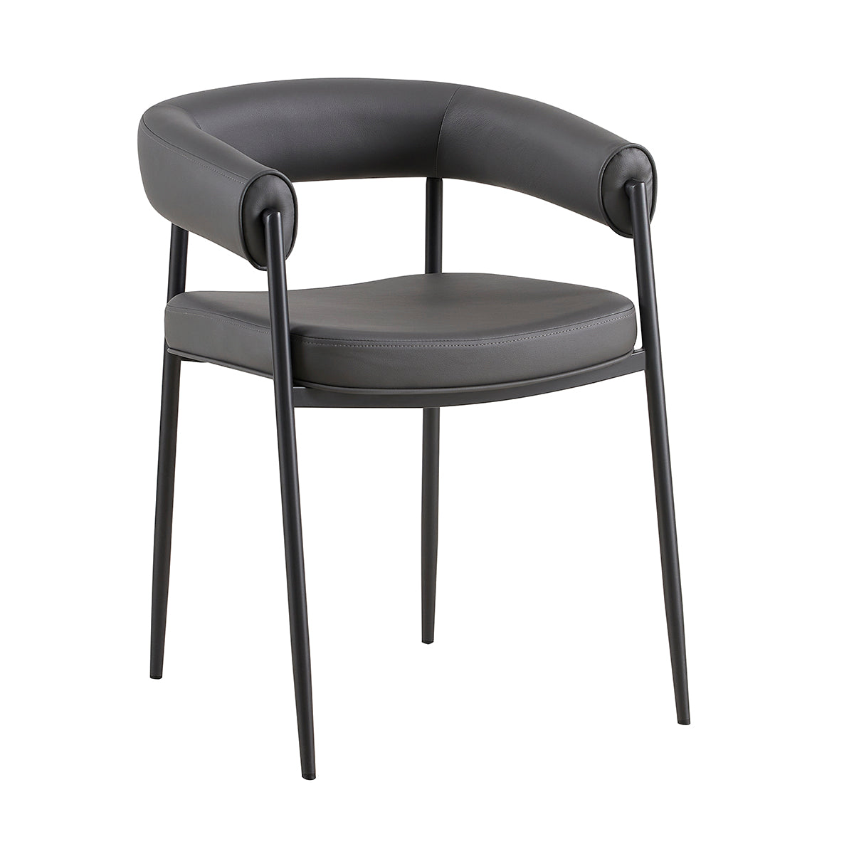 SILLA OCASIONAL ÁRIXA PU GRIS