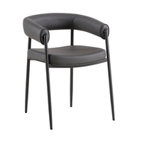 SILLA OCASIONAL ÁRIXA PU GRIS