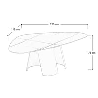 MESA DE COMEDOR AUBERON NEGRA