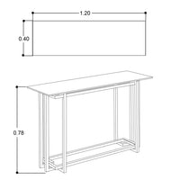 CONSOLA MAGGADINO CRISTAL