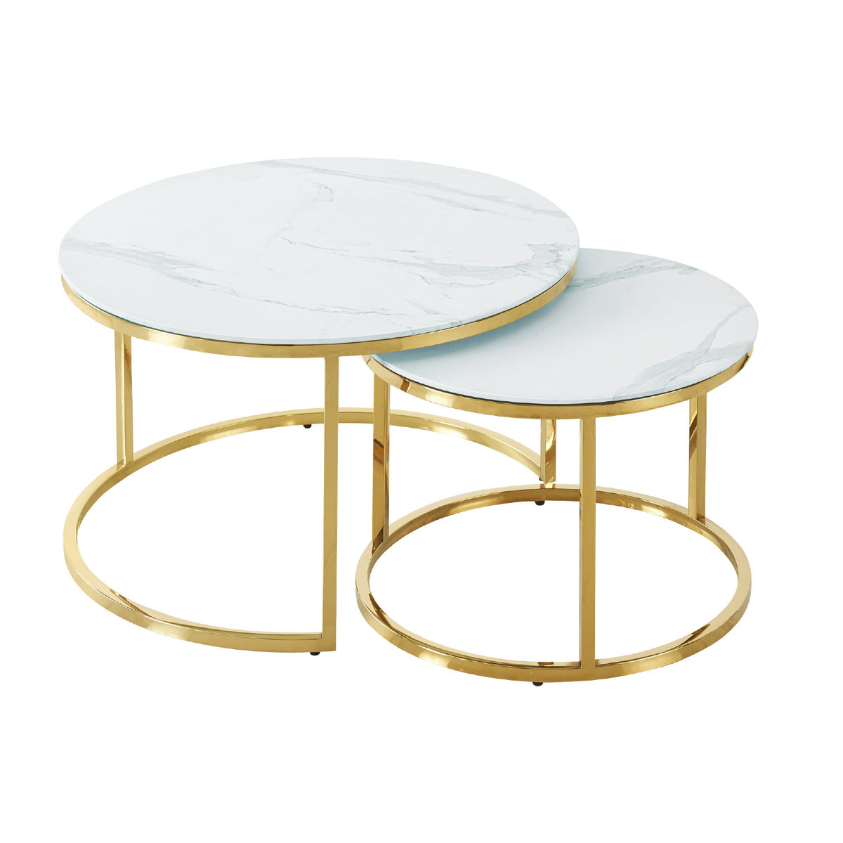 MESA OCASIONAL LUCCHESE SET 2 PIEZAS