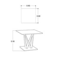 MESA LATERAL CHIC