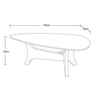 MESA DE CENTRO MILAN
