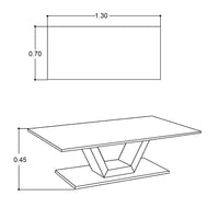 MESA DE CENTRO ANDROMEDA